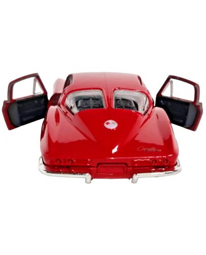 Метална кола Welly -  Chevrolet Corvette 1963, 1:34 - 4